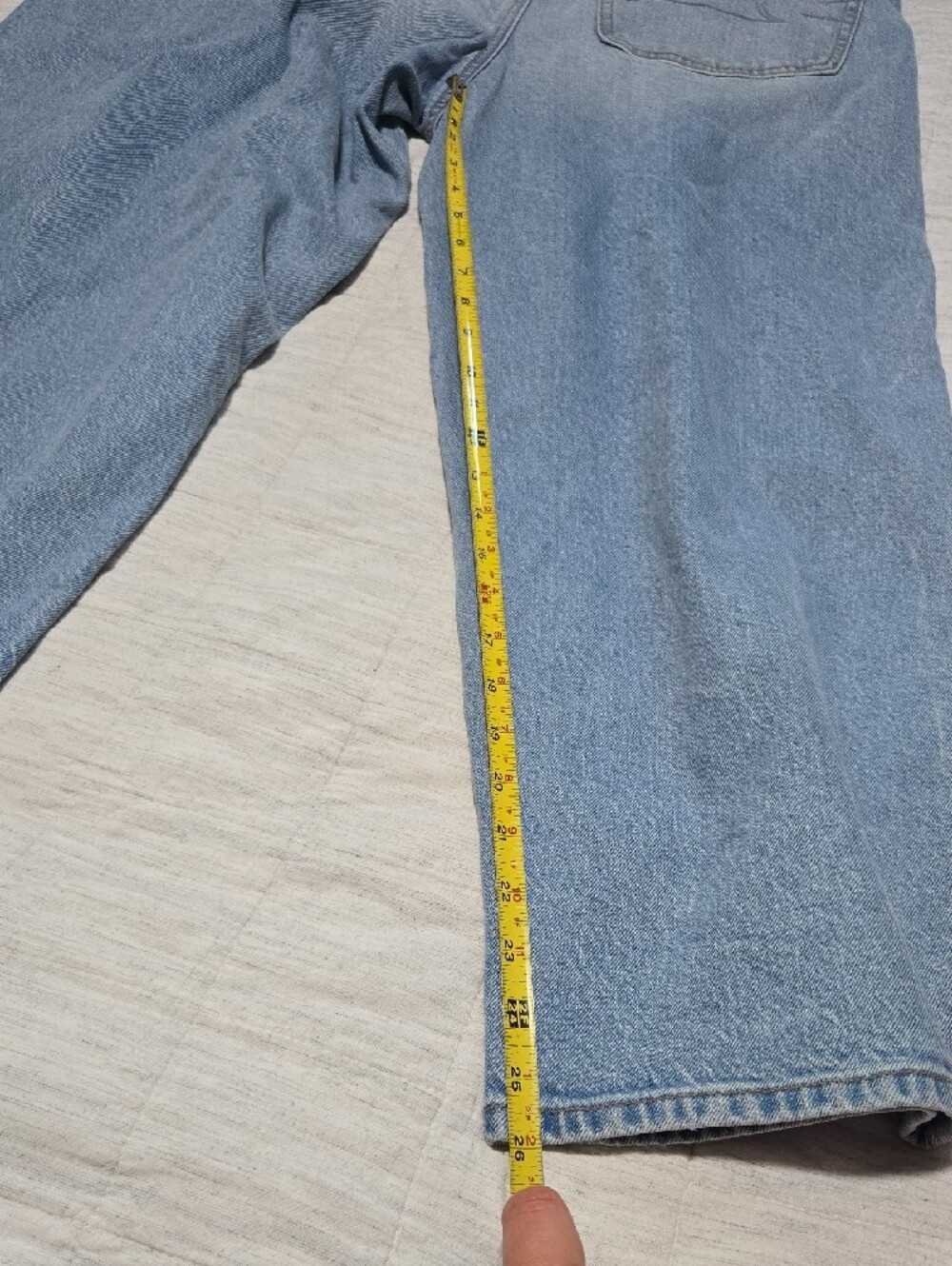 American Eagle Outfitters Light Blue High-Rise Barrel Jeans - Picture 8 of 11